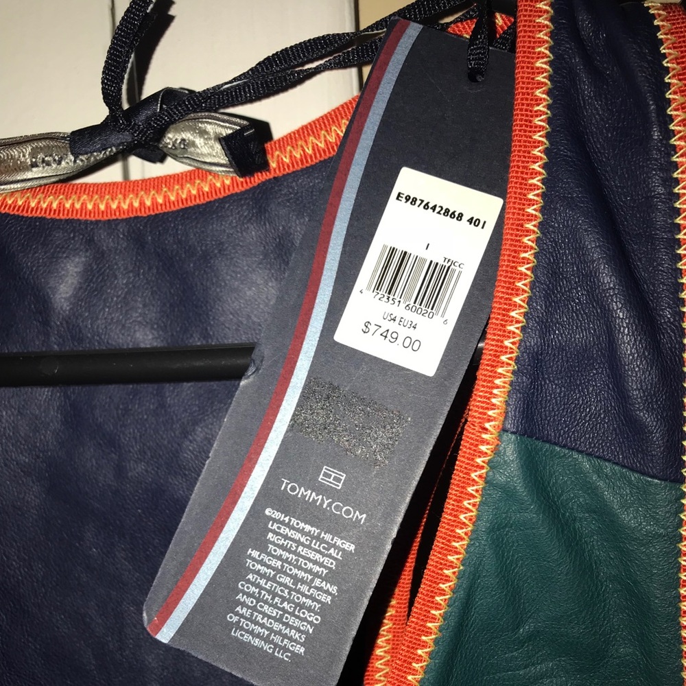 Tommy Hilfiger Genuine leather shirt